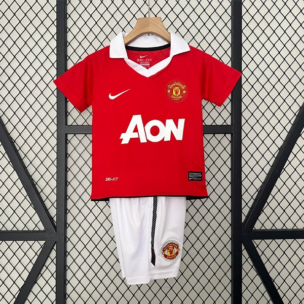 Camiseta Manchester United 1ª Niño Retro 2010 2011